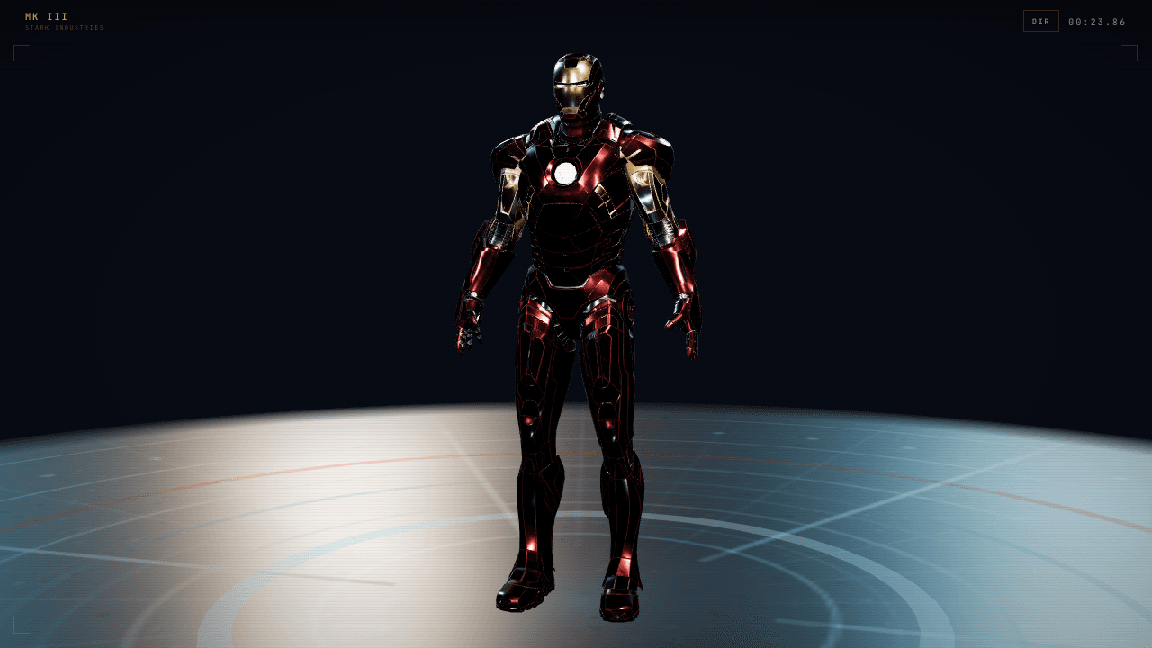Iron Man MK III Assembly Screenshot
